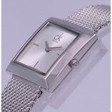 Calvin Klein Mark Silver Dial Silver Mesh Bracelet Watch for Women - K3R23126 Authentic Buy Shop Now