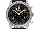 Breitling Navitimer Ref. 806 1959 Re-Edition Black Dial Brown Leather Strap Watch for Men - AB0910371B1X1 Authentic Buy Shop Now