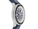Breitling Superocean Automatic 44 Blue Dial Blue Rubber Strap Watch for Men - A17376211C1S1 Authentic Buy Shop Now