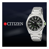 Citizen Eco Drive Urban Black Dial Silver Stainless Steel Watch For Men - AW0020-59EB Authentic Buy Shop Now