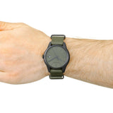 Calvin Klein Tone Green Dial Green NATO Strap Watch for Men - K7K514WL Authentic Buy Shop Now