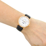Movado Heritage Celestograf White Mother of Pearl Dial Blue Leather Strap Watch For Women - 3650011 Authentic Buy Shop Now