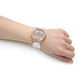 Guess Moonlight Diamonds White Dial White Rubber Strap Watch for Women - GW0257L2 Authentic Buy Shop Now