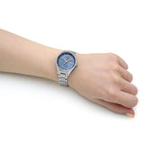 Hugo Boss Grand Course Blue Dial Silver Steel Strap Watch for Women - 1502583 Authentic Buy Shop Now