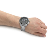 Hugo Boss Volane Grey Dial Silver Steel Strap Watch for Men - 1513951 Authentic Buy Shop Now
