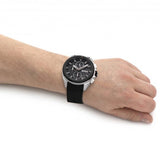 Hugo Boss Volane Grey Dial Black Silicone Strap Watch for Men - 1513953 Authentic Buy Shop Now