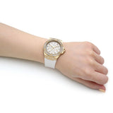 Guess Venus Diamonds White Dial White Rubber Strap Watch for Women - GW0118L5 Authentic Buy Shop Now