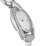 Gucci Horsebit Collection Diamonds Mother of Pearl Dial Silver Steel Strap Watch For Women - YA139505 Authentic Buy Shop Now