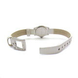 Marc Jacobs Henry Dinky White Dial White Leather Strap Watch for Women - MBM1234 Authentic Buy Shop Now