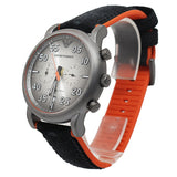 Emporio Armani Chronograph Quartz Grey Dial Black Leather Strap Watch For Men - AR11174 Authentic Buy Shop Now