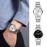 Calvin Klein Stately Silver Dial Silver Steel Strap Watch for Women - K3G23128 Authentic Buy Shop Now