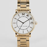 Marc Jacobs Roxy White Dial Gold Steel Strap Watch for Women - MJ3522 Authentic Buy Shop Now