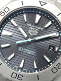 Tag Heuer Aquaracer Professional 200 Solargraph Quartz Black Dial Silver Steel Strap Watch for Men - WBP1180.BF0000 Authentic Buy Shop Now