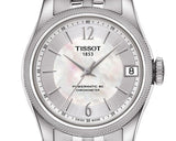 Tissot Ballade Powermatic 80 Automatic Mother of Pearl Dial Silver Steel Strap Watch For Women - T108.208.11.117.00 Authentic Buy Shop Now