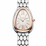 Bvlgari Serpenti Seduttori Quartz Silver Dial Silver Steel Strap Watch for Women - SERPENTI103144 Authentic Buy Shop Now