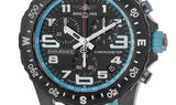 Breitling Endurance Pro Black Dial Light Blue Rubber Strap Watch for Men - X82310281B1S1 Authentic Buy Shop Now