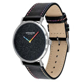 Coach Perry Black Dial Black Leather Strap Watch for Women - 14503033 Authentic Buy Shop Now