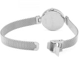 Calvin Klein Authentic Black Dial Silver Mesh Bracelet Watch for Women - K8G23121 Authentic Buy Shop Now