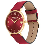 Coach Perry Red Dial Red Leather Strap Watch for Women - 14503867 Authentic Buy Shop Now