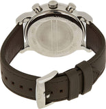 Emporio Armani Classic Chronograph Brown Dial Brown Leather Strap Watch For Men - AR1734 Authentic Buy Shop Now