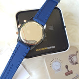 Fossil Bannon Multifunction Blue Dial Blue Silicone Strap Watch for Men - BQ2498 Authentic Buy Shop Now