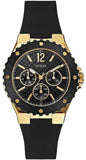 Guess Overdrive Black Dial Black Rubber Strap Watch for Women - W0149L4 Authentic Buy Shop Now