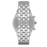 Emporio Armani Chronograph Black Dial Silver Steel Strap Watch For Men - AR11017 Authentic Buy Shop Now