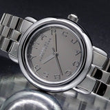 Marc Jacobs Marc Silver Dial Silver Steel Strap Watch for Women - MBM3173 Authentic Buy Shop Now