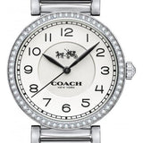 Coach Madison White Dial Silver Mesh Bracelet Watch for Women - 14502651 Authentic Buy Shop Now