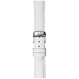 Tissot Dressport Chronograph Mother of Pearl Dial White Leather Strap Watch for Women - T050.217.17.117.00 Authentic Buy Shop Now