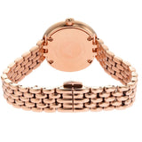 Emporio Armani Arianna Analog Mother of Pearl Dial Rose Gold Steel Strap Watch For Women - AR11196 Authentic Buy Shop Now