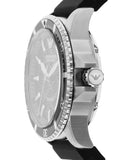 Emporio Armani Meccanico Automatic Black Dial Black Silicone Strap Watch For Men - AR60062 Authentic Buy Shop Now