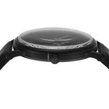 Emporio Armani Minimalist Analog Black Dial Black Leather Strap Watch For Men - AR11573 Authentic Buy Shop Now