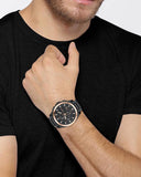 Hugo Boss Grandmaster Black Dial Black Steel Strap Watch for Men - 1513885 Authentic Buy Shop Now