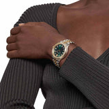 Versace Hellenium Green Dial Two Tone Steel Strap Watch for Men - VEVK00620 Authentic Buy Shop Now