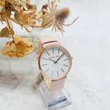 Michael Kors Pyper Quartz White Dial Pink Leather Strap Watch For Women - MK2741 Authentic Buy Shop Now
