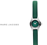 Marc Jacobs Blade Green Dial Green Leather Strap Watch for Women - MBM1341 Authentic Buy Shop Now
