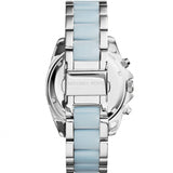 Michael Kors Blair Silver Dial Two Tone Steel Strap Watch for Women - MK6137 Authentic Buy Shop Now