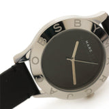 Marc Jacobs Blade Black Dial Black Leather Strap Watch for Women - MBM1211 Authentic Buy Shop Now