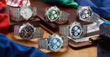 Breitling Chronomat B01 42 Six Nations Italy Blue Dial Silver Steel Strap Watch for Men - AB0134A41C1A1 Authentic Buy Shop Now