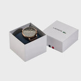 Lacoste Replay Chronograph Black Dial Brown Leather Strap Watch for Men - 2011257 Authentic Buy Shop Now