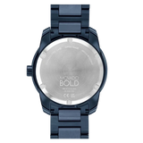 Movado Bold Verso Blue Dial Blue Steel Strap Watch for Men - 3600862 Authentic Buy Shop Now