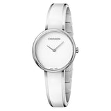 Calvin Klein Seduce White Dial Two Tone Steel Strap Watch for Women - K4E2N116 Authentic Buy Shop Now