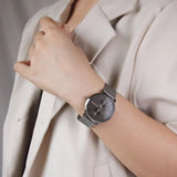 Tommy Hilfiger Jenna Multifunction Grey Dial Grey Mesh Bracelet Watch For Women - 1781945 Authentic Buy Shop Now