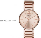 Marc Jacobs Peggy Rose Gold Dial Rose Gold Steel Strap Watch for Women - MBM3406 Authentic Buy Shop Now