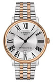 Tissot Carson Premium Powermatic 80 Silver Dial Two Tone Steel Strap Watch For Men - T122.407.22.033.00 Authentic Buy Shop Now
