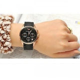 Emporio Armani Sportivo Black Dial Black Steel Strap Watch For Women - AR5906 Authentic Buy Shop Now