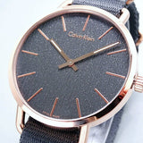 Calvin Klein Even Grey Dial Grey NATO Strap Watch for Men - K7B216P3 Authentic Buy Shop Now