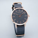 Calvin Klein Even Grey Dial Grey NATO Strap Watch for Men - K7B216P3 Authentic Buy Shop Now