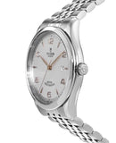 Tudor 1926 Automatic Diamonds Silver Dial Silver Steel Strap Watch for Men - M91650-0003 Authentic Buy Shop Now